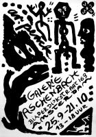 A.R. Penck: Galerie Aschenbach, 1989