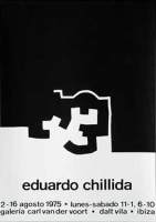 Eduardo Chillida: Galerie van der Voort, 1975
