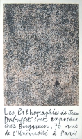 Jean Dubuffet: Galerie Berggruen, 1960