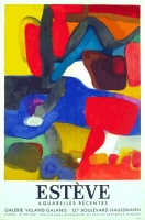 Maurice Estève: Galerie Galanis, 1963