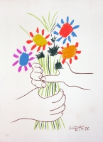 Pablo Picasso: PAIX. STOCKHOLM, 1958