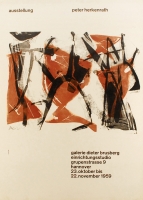 Peter Herkenrath: Galerie Brusberg, 1959