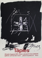 Antoni Tàpies: Galerie van der Voort, 1974