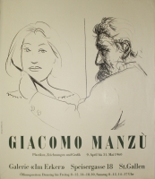 Giacomo Manzú: Galerie im Erker, 1960