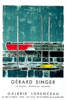 Gérard Singer: Galerie Lorenceau, 1957