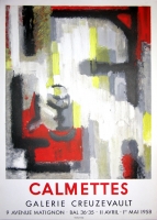 Jean Calmettes: Galerie Creuzevault, 1956