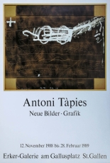 Antoni Tapies: Erker-Galerie, 1989