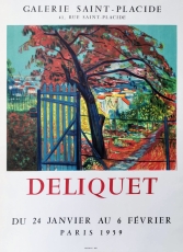 Raymond Deliquet: Galerie Saint-Placide, 1959