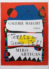 Joan Miró: Terres de Grand Feu (3), 1956