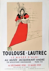 Henri de Toulouse Lautrec: Musée Jacquemart - Andre, 1958