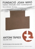 Antoni T�pies: Fundacio Mir�, 1976