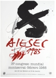 Antoni T�pies: AIESEC, 1985