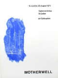 Robert Motherwell: Erker Galerie, 1971