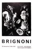 Serge Brignoni: Galerie im Erker, 1961