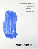 Robert Motherwell: Erker Galerie, 1971