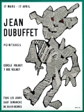 Jean Dubuffet: Galerie Cercle Volney, 1954
