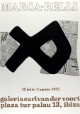 Conrad Marca-Relli: Galerie van der Voort, 1975