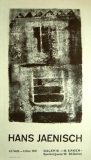 Hans Jaenisch: Galerie im Erker, 1961
