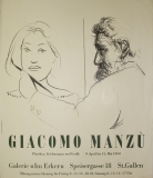 Giacomo Manz�: Galerie im Erker, 1960
