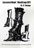 Fritz Wotruba: Donaueschinger Musiktage, 1971