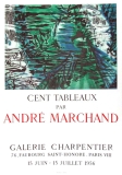 Andr� Marchand: Galerie Charpentier, 1956