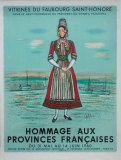 Jean Carzou: Vitrines du Faubourg Saint Honor�, 1960