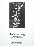 Hans Hartung: Galerie im Erker, 1974