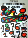 Joan Mir�: Centenari del Centre Excursionista de Catalunya, 1976