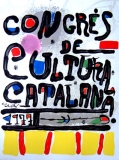 Joan Mir�: Congres de Cultura Catalan, 1977