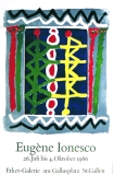 Eug�ne Ionesco: Erker Galerie, 1986