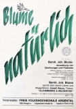 Bernh.Joh. Blume: Blume nat�rlich, 1988