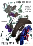 Fritz Winter: Galerie Otto Stangl, 1960