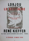 Bernard Lorjou: Galerie Ren� Kiefer, 1966