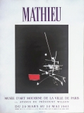 Georges Matheu: Mus�e d'Art Moderne de la Ville de Paris, 1963