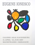 Eugène Ionesco: Galerie Aras, 1987