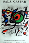 Joan Miró: Galerie Sala Gaspar, 1972