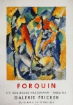 Jean-Claude Forquin: Galerie Fricker, 1959